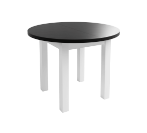 Stół laminat okrągły noga prosta fi 100+40